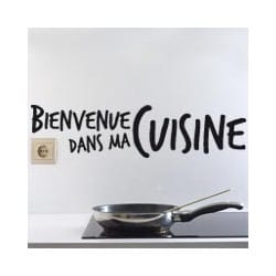 STICKERS BIENVENUE DANS MA CUISINE (I0092)