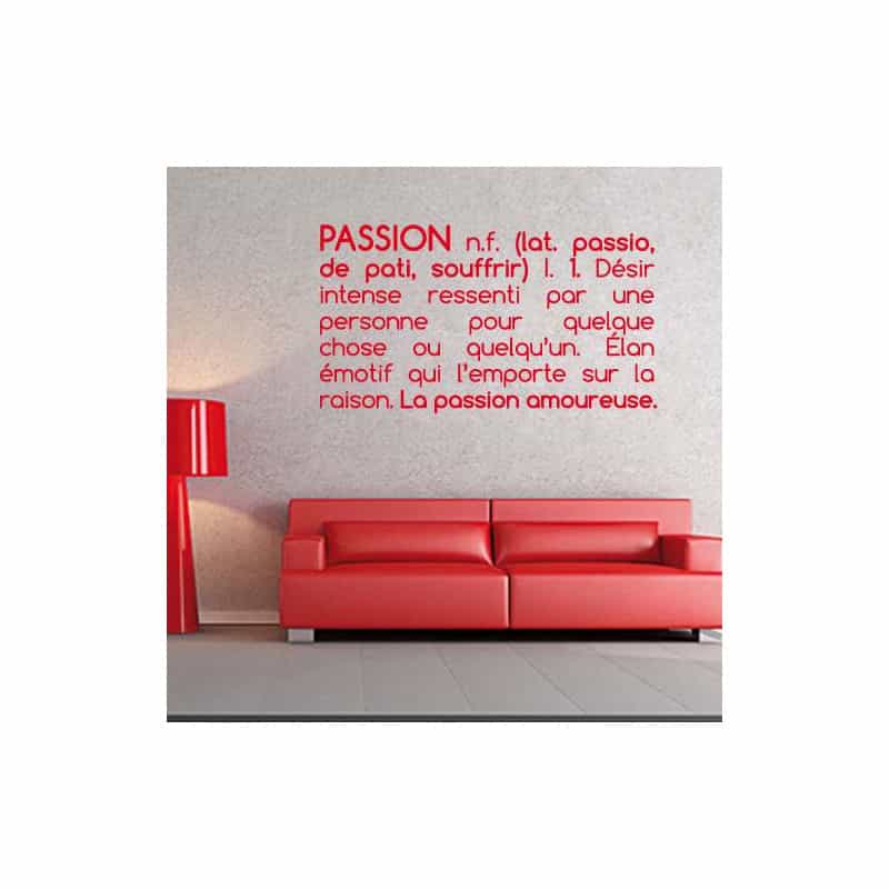 STICKER DEFINITION PASSION (I0145) STICKER DEFINITION PASSION (I0145)