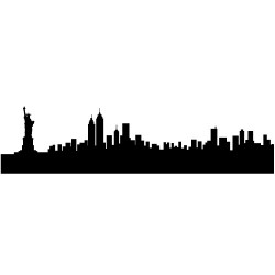 STICKERS TETE DE LIT NEW YORK (O0149)
