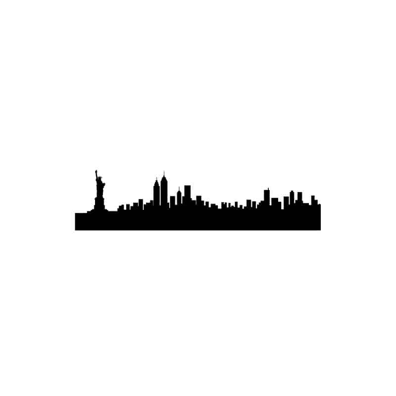 STICKERS TETE DE LIT NEW YORK (O0149)