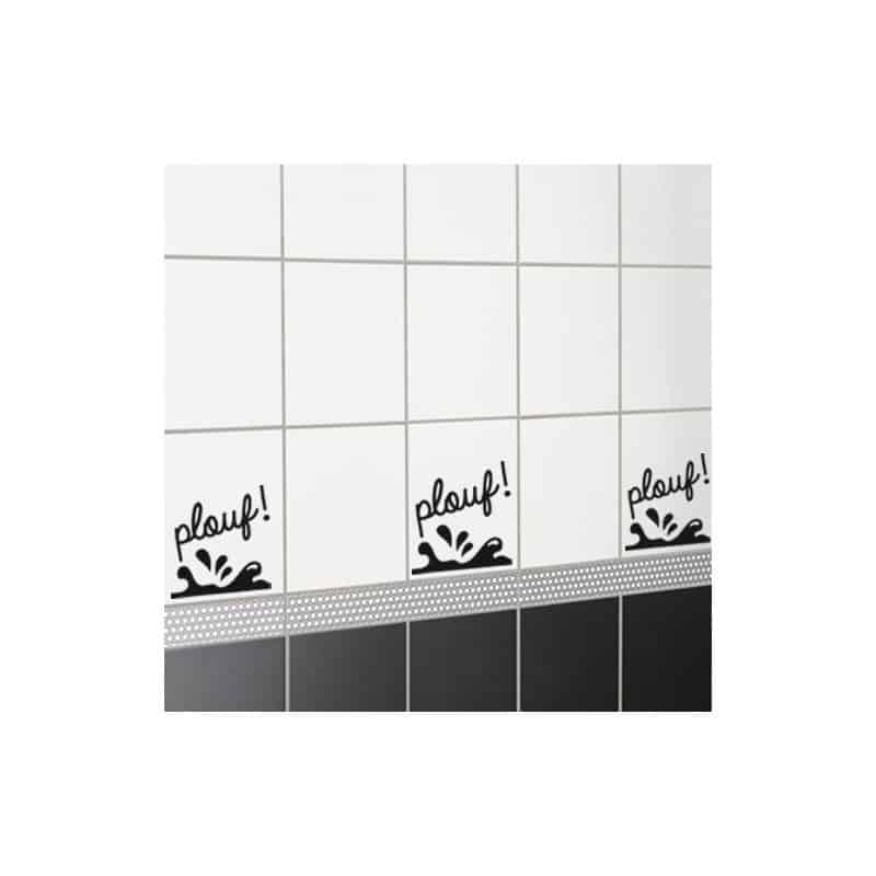 STICKERS POUR CARRELAGE SALLE DE BAIN MOTIF PLOUF (PLOUF) STICKERS POUR CARRELAGE SALLE DE BAIN MOTIF PLOUF (PLOUF)