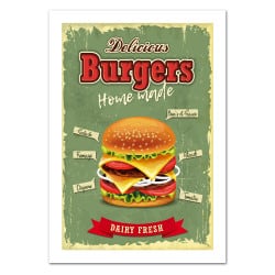 POSTER BURGER (POST0074)