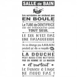 STICKER SALLE DE BAIN (SDB0024)
