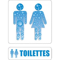 STICKERS TOILETTES (V0003)