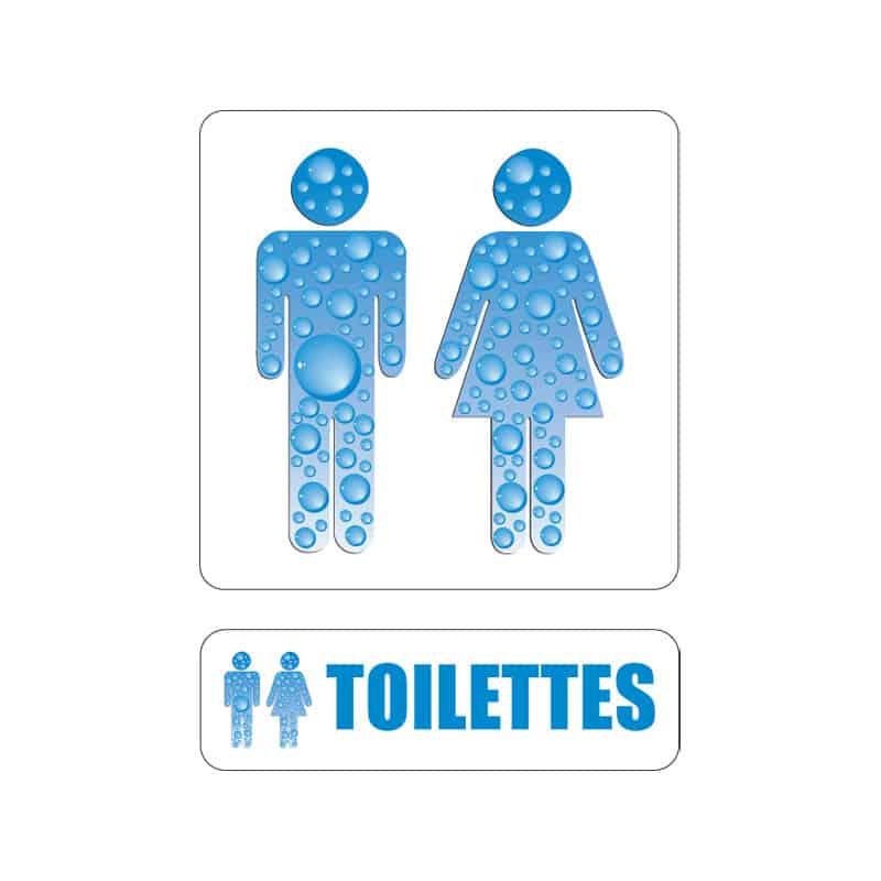 STICKERS TOILETTES (V0003)