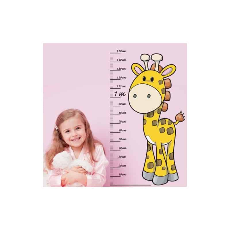 STICKERS GIRAFE 1m50 MESURE TA TAILLE ! (B0202)