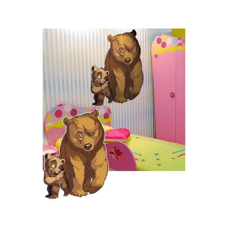 STICKER FRERE DES OURS (DA0024)