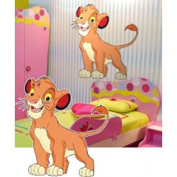 STICKER LE ROI LION (DA0029)