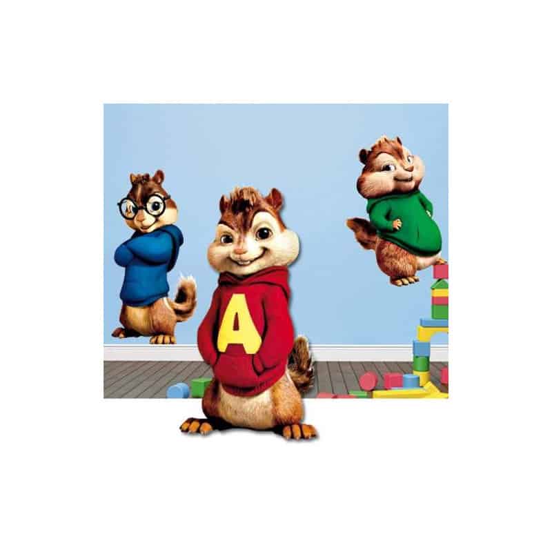 STICKER ALVIN ET LES CHIPMUNKS (DA0061)