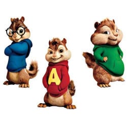 STICKER ALVIN ET LES CHIPMUNKS (DA0061)