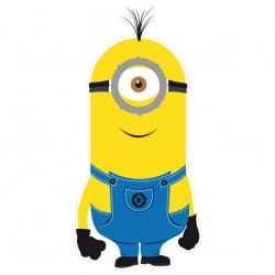 STICKERS MINION STUART (DA0063)