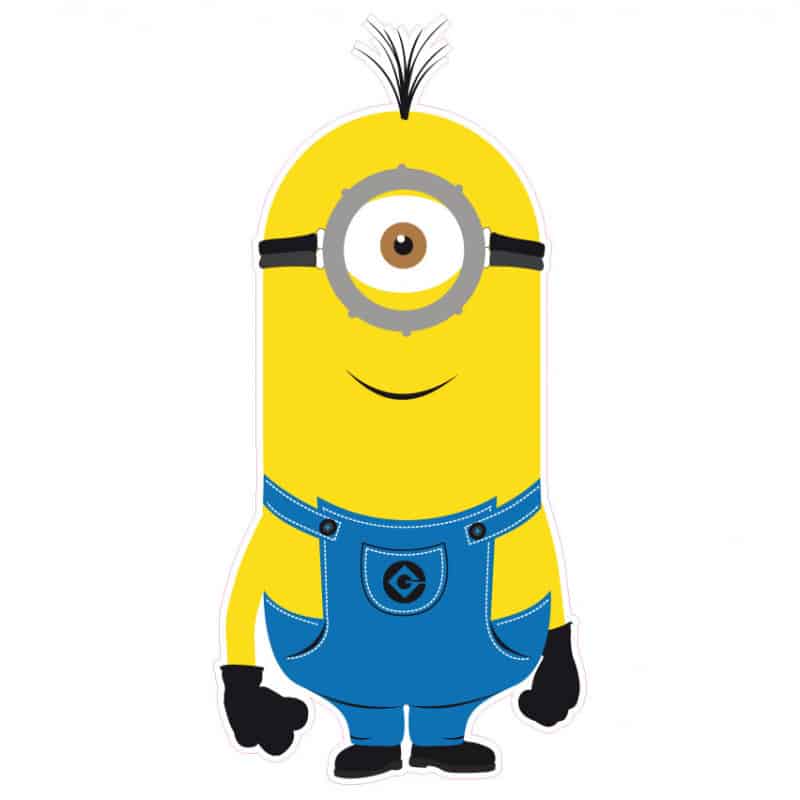 STICKERS MINION STUART (DA0063)