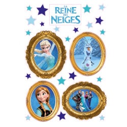 STICKERS PLANCHE REINE DES NEIGES (DA0067)