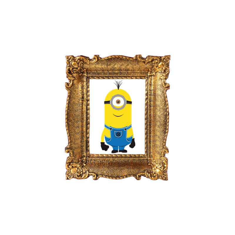 STICKERS CADRE MINION KEVIN (DA0068)