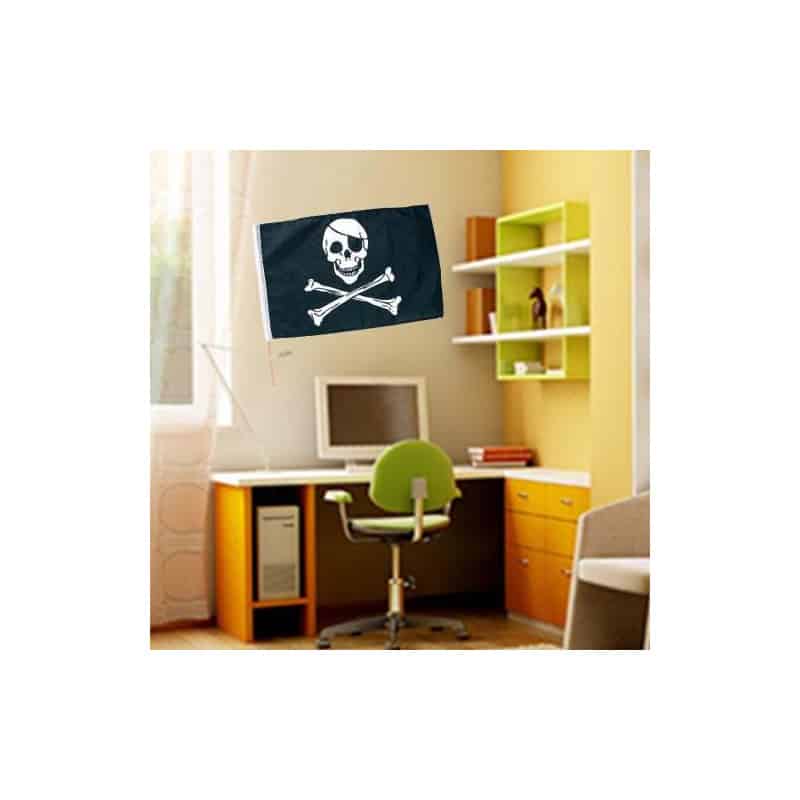 STICKERS DRAPEAU PIRATE (E0069)