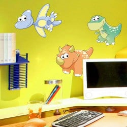 STICKERS DINOSAURE  PLANCHE 5 MOTIFS (E0117)