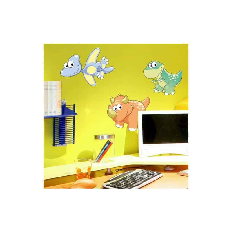 STICKERS DINOSAURE  PLANCHE 5 MOTIFS (E0117)