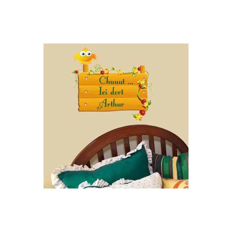 STICKERS CHUUUT BEBE DORT (E0216)