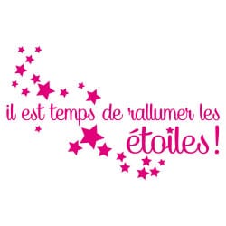 STICKER RALLUMER LES ETOILES (E0298)