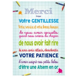 STICKER MERCI ATSEM (ECOLE0016)