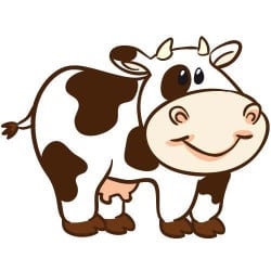 STICKERS VACHE (O0023)