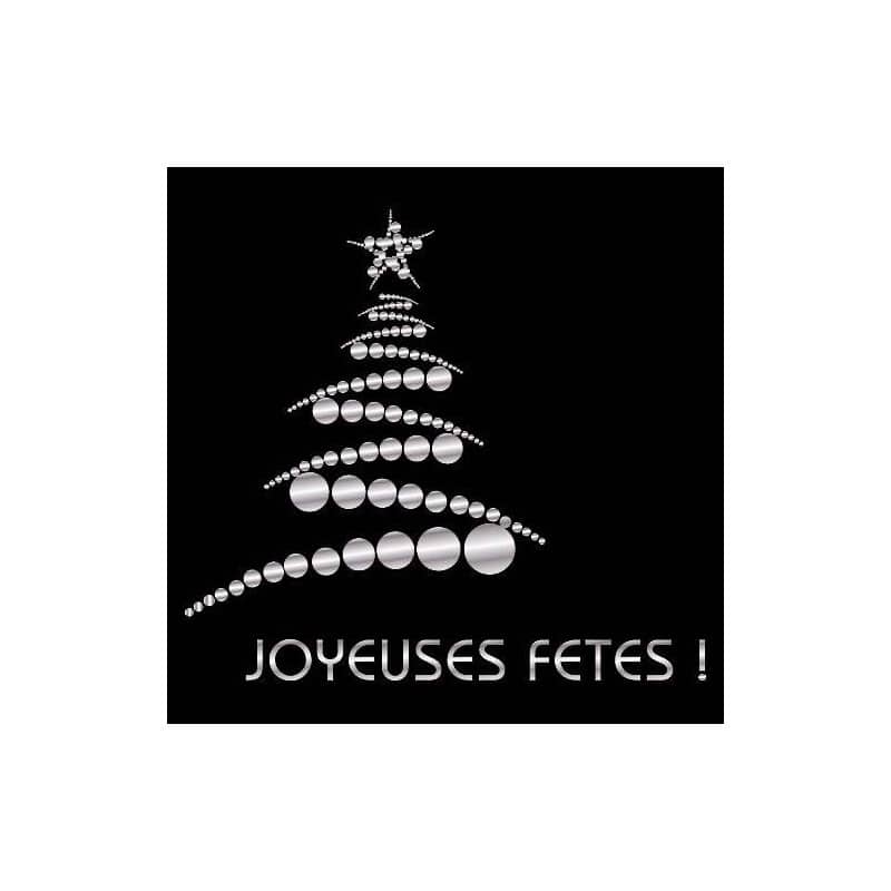 STICKERS SAPIN-JOYEUSES FETES (O0098)