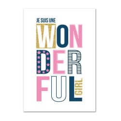 POSTER WONDERFUL GIRL (POST0019)