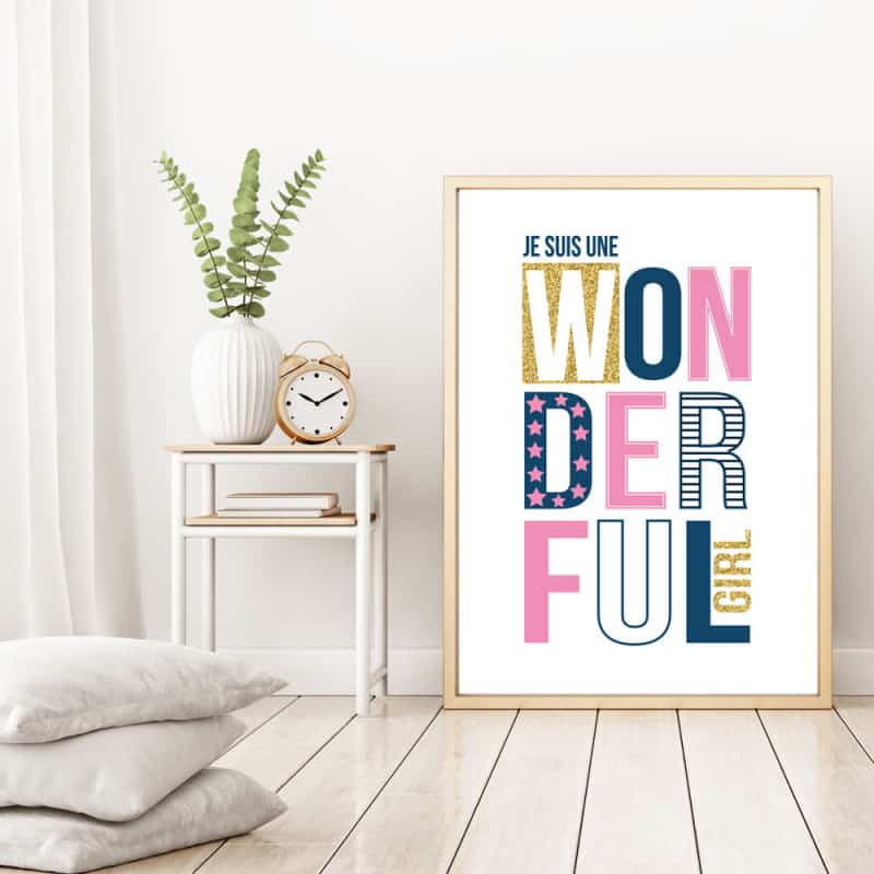 POSTER WONDERFUL GIRL (POST0019)