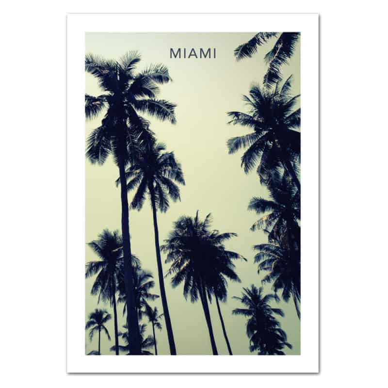 Miami Tree Posters Examples POSTER MIAMI (POST0038)