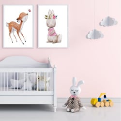 Poster enfant animaux