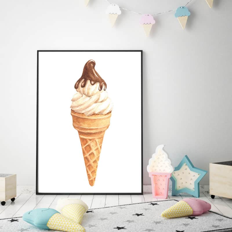 POSTER GLACE CHOCO (POST0073)