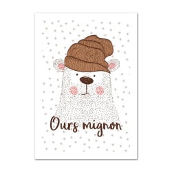 POSTER OURSON MIGNON (POST0097)