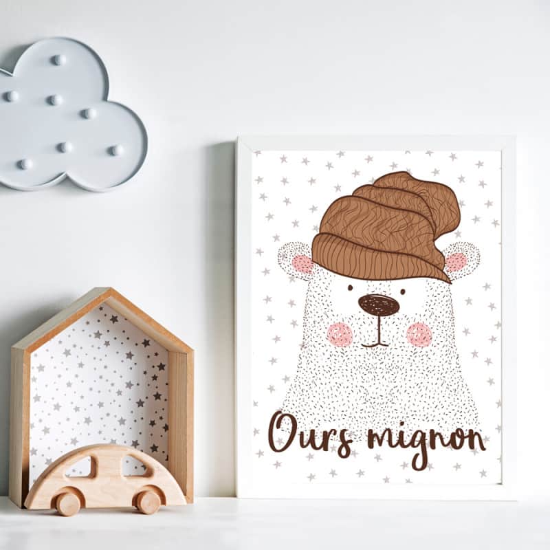 POSTER OURSON MIGNON (POST0097)