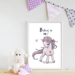 POSTER PETIT PONEY (POST0101)