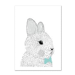 POSTER PETIT LAPIN NOEUD (POST0103)