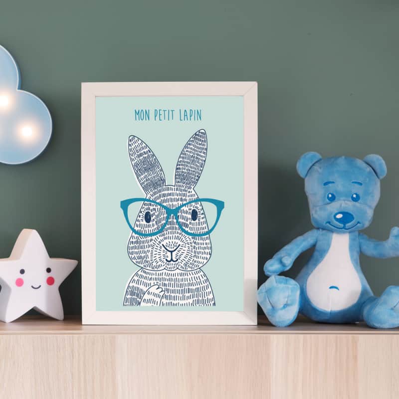 POSTER PETIT LAPIN (POST0110)