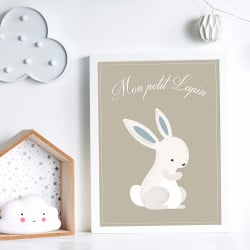 POSTER MON PETIT LAPIN (POST0133)