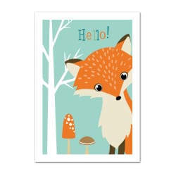 POSTER HELLO RENARD (POST0134)