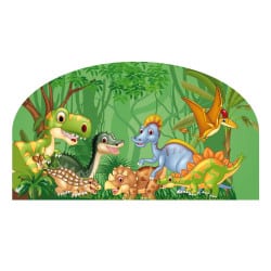 STICKER TETE DE LIT DINOSAURES (TETE_LIT_005)