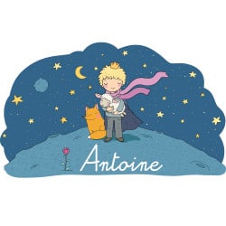 STICKER TETE DE LIT IDEAL CHAMBRE D'ENFANT - PETIT ANTOINE - PERSONNALISABLE AVEC LE PRENOM DE VOTRE ENFANT (TETE_LIT_048)