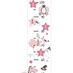 STICKER TOISE POUR ENFANT - EN QUETE DE LA PRINCESSE (TOISE_012)