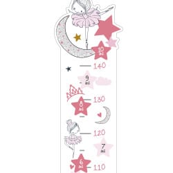 STICKER TOISE POUR ENFANT - DANSEUSE ETOILE (TOISE_015)