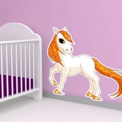 STICKERS PETIT PONEY(E0141)