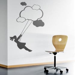 Sticker Balance nuages (E0191)