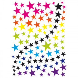 STICKERS PLANCHE ETOILES (PL0011)