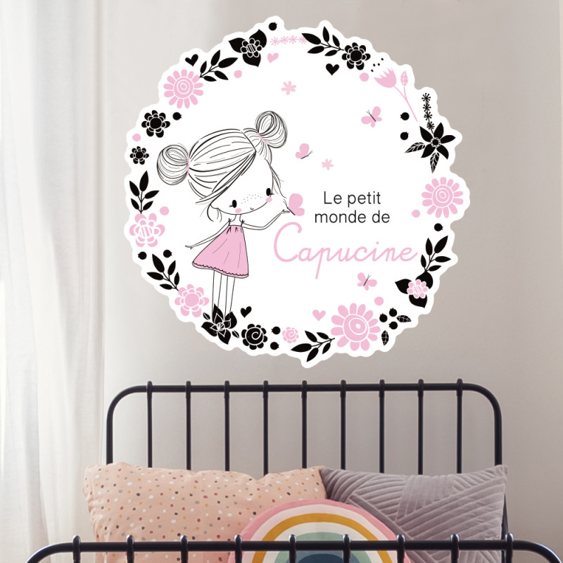 Stickers Prenoms personnalisable pour chambre enfant - Stickers Prénoms -  La paix des ménages