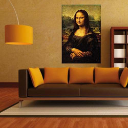 STICKERS LA JOCONDE (Mona Lisa) (H0026)