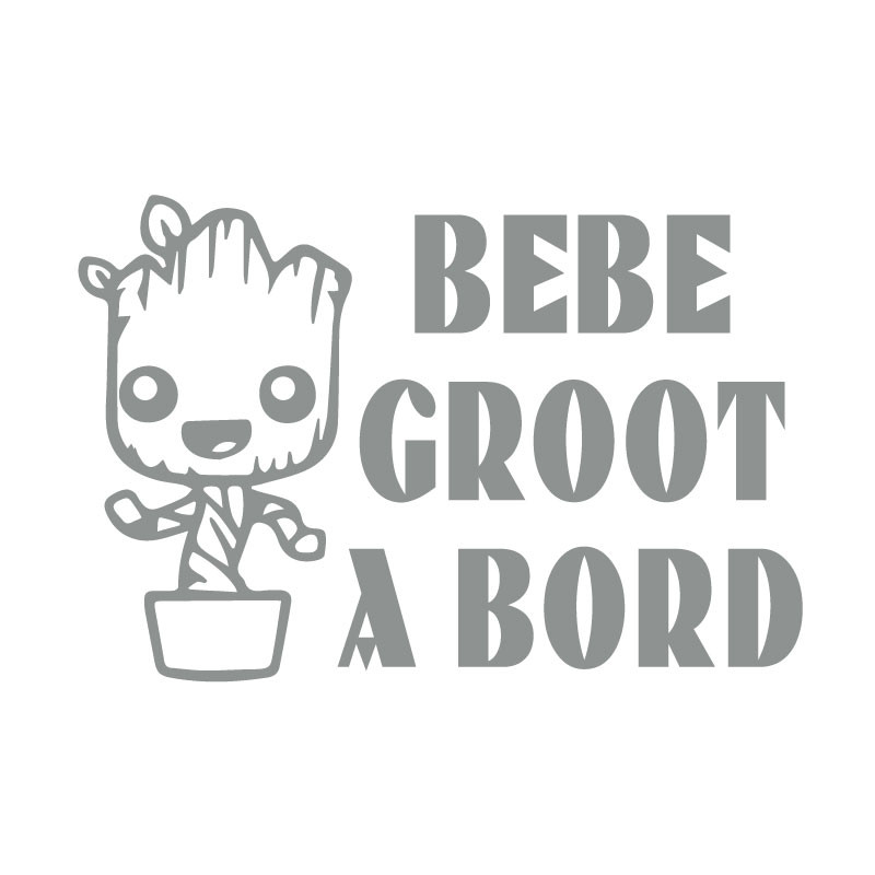 STICKER BEBE GROOT A BORD (J0110)