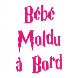 STICKER BEBE MOLDU A BORD (J0116)