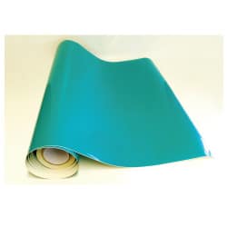 ADHESIF AU METRE ASPECT BRILLANT TURQUOISE CLAIR